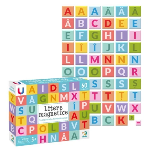 Set de creație Dodo Joc magnetic Alfabet, 60 elemente cumpăra în Chișinau