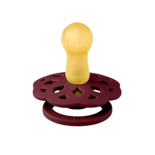 Круглые латексные соски Bibs Boheme Dusty Pink & Elderberry (0-6 мес.), 2 шт. купить в Кишиневе