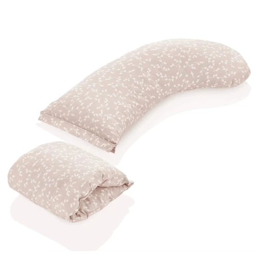 Perna pentru alaptare BabyJem Multifunctionala cu suport pentru cap Roz, 25x79 cm cumpăra în Chișinau