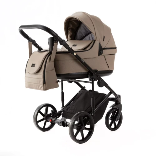 Коляска 2/1 Adamex Locco Deluxe Dark Beige купить в Кишиневе