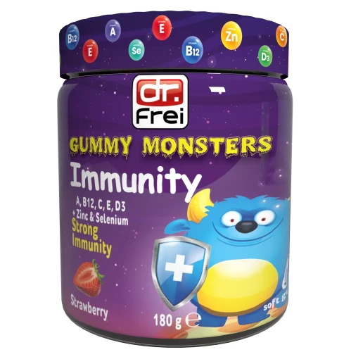 Jeleuri masticabile Dr. Frei Gummy Monsters Immunity, 60 buc. cumpăra în Chișinau