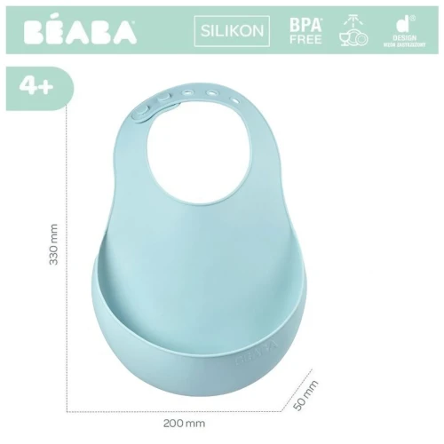 Bavetă din silicon Beaba Airy Green cumpăra în Chișinau