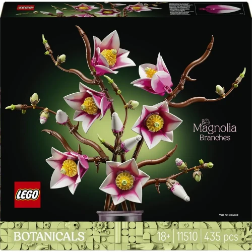 Set construcție Lego Botanicals Magnolia Branches, 435 elemente cumpăra în Chișinau
