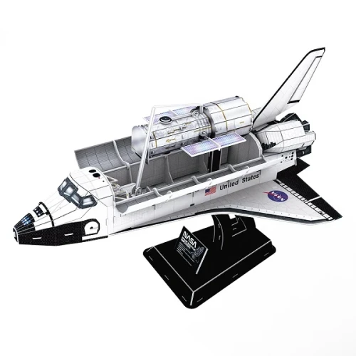 Puzzle 3D Cubic Fun NASA Space Shuttle Discovery, 126 elemente cumpăra în Chișinau