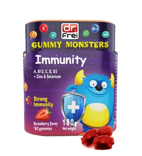 Jeleuri masticabile Dr. Frei Gummy Monsters Immunity, 60 buc. cumpăra în Chișinau