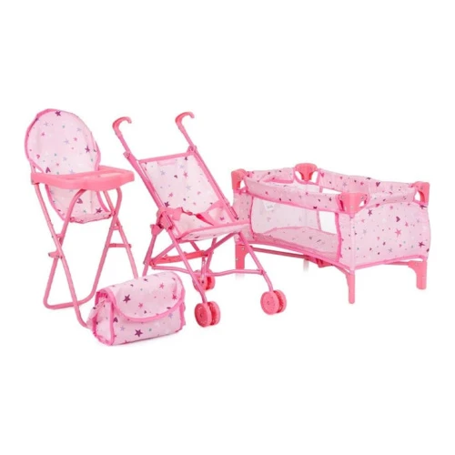Игровой набор для кукол 3 в 1 Chipolino Trixy, Stars купить в Кишиневе