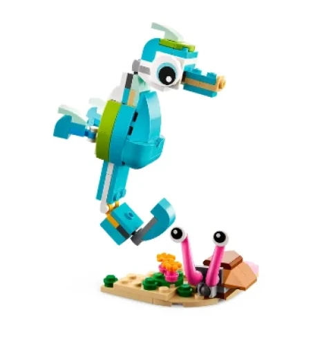 Set constructie Lego Creator Dolphin and Turtle, 137 elemente cumpăra în Chișinau