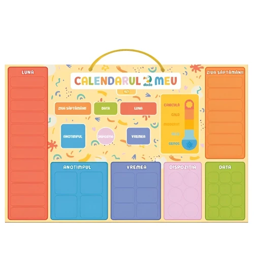 Магнитная обучающий календарь Dodo My Calendar (RO) купить в Кишиневе Магнитная обучающий календарь Dodo My Calendar (RO) купить в Кишиневе