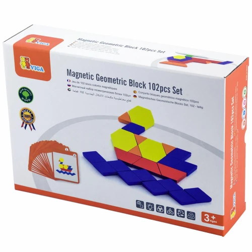 Jucărie educativă Viga Magnetică Geometric Block cumpăra în Chișinau