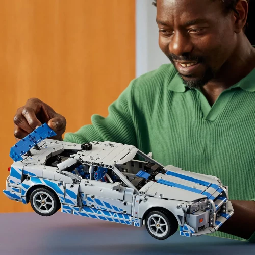 Set construcție Lego Technic 2 Fast 2 Furious Nissan Skyline Gt-R (R34), 1410 elemente cumpăra în Chișinau