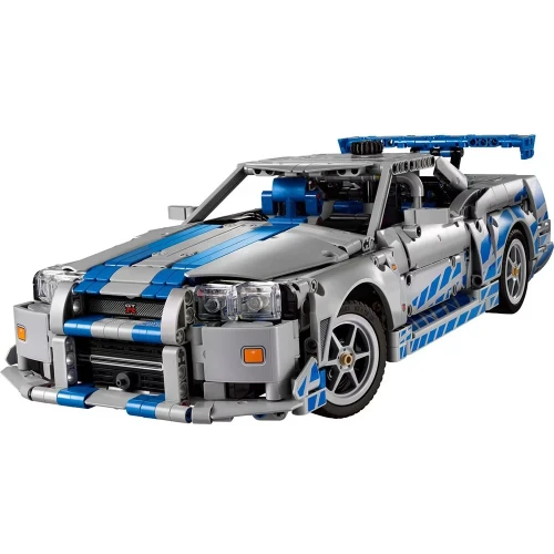 Set construcție Lego Technic 2 Fast 2 Furious Nissan Skyline Gt-R (R34), 1410 elemente cumpăra în Chișinau
