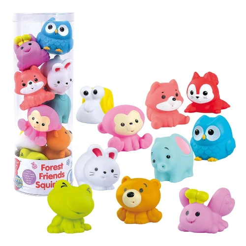 Игрушки для ванны PlayGO Forest Friends Squirters, 10 шт. купить в Кишиневе