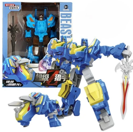 Robot-transformer JU Super Dinosaur Hunter în sort. cumpăra în Chișinau