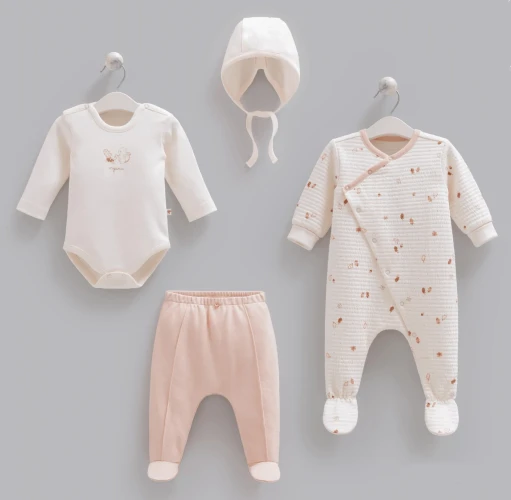 Комплект из 4 штук Caramell Tiny Boy Beige (0М) купить в Кишиневе