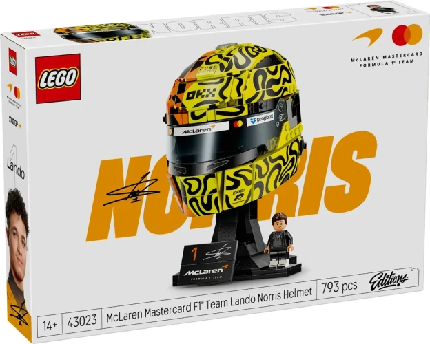 Конструкторы Lego Editions McLaren Mastercard F1 Team Lando Norris Helmet, 793 элементов купить в Кишиневе
