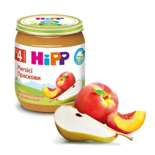 Пюре HiPP Персики (4 мес+), 125 г купить в Кишиневе