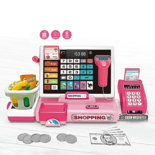 Кассовый аппарат Essa Toys Shopping Pink купить в Кишиневе