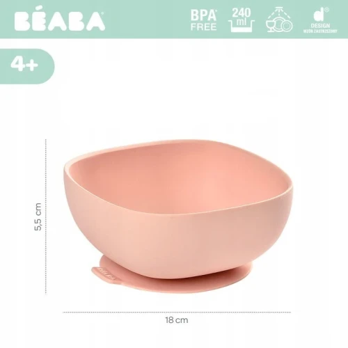 Чаша с присоской Beaba Pink купить в Кишиневе