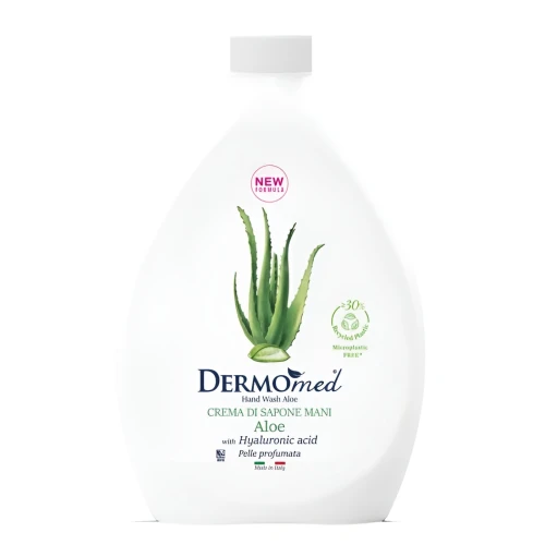 Жидкое мыло DermoMed Hand Wash Aloe (резерв), 1000 мл купить в Кишиневе