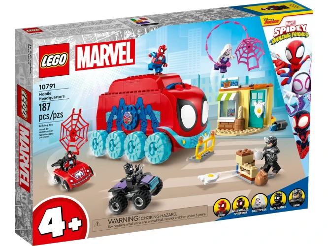 Set construcție Lego Marvel Team Spidey's Mobile Headquarters, 325 elemente cumpăra în Chișinau