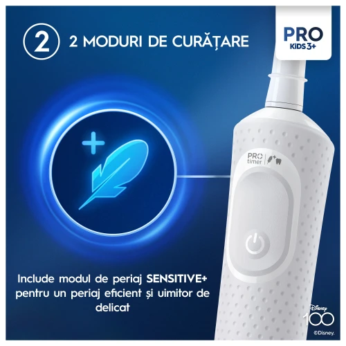 Детская электрическая зубная щётка ORAL-B Pro Kids Disney 100 (3 лет+) купить в Кишиневе