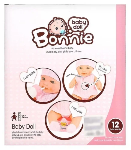 Păpușa Bonnie Essa Toys cu 12 sunete și accesorii cumpăra în Chișinau