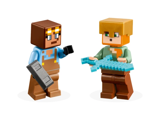 Set construcție LEGO Minecraft The Armory, 203 elemente cumpăra în Chișinau