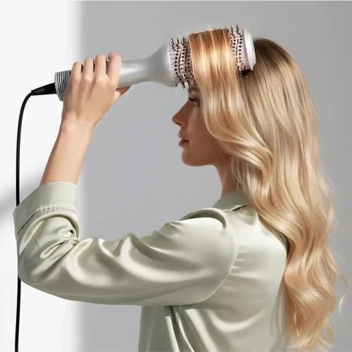 Фен и стайлер для волос 2 в 1 Beautifly CurlSpin Pink купить в Кишиневе