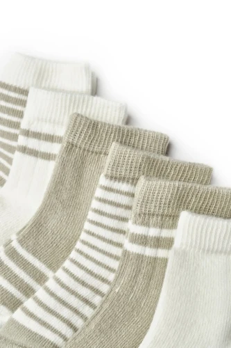 Носочки BabyCosy Green & White, 6 шт. (12-24M) купить в Кишиневе