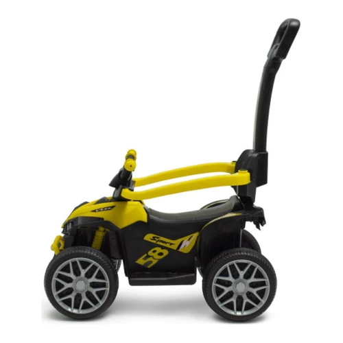 Tolocar Baby Mix Mega Prime EVA cu mâner pentru părinți, galben cumpăra în Chișinau