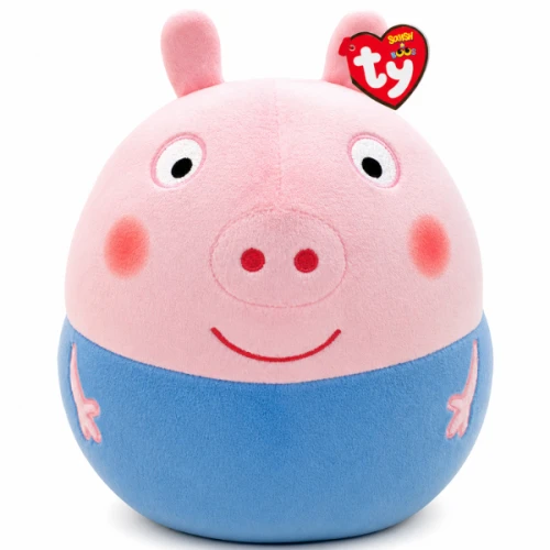Плюшевая игрушка TY Джордж Пиг Squishy Beanies, 25 см купить в Кишиневе