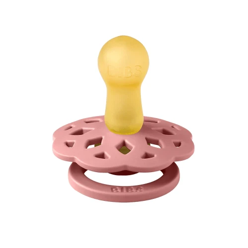 Suzetă rotundă din latex Bibs Boheme Dusty Pink & Coral (0-6 luni), 2 buc. cumpăra în Chișinau