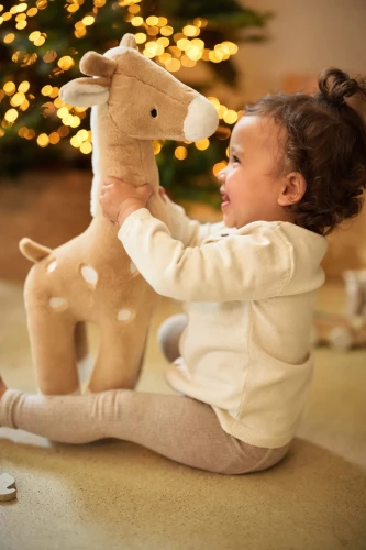 Jucărie de pluș Jollein Giraffe XL, 52 cm cumpăra în Chișinau