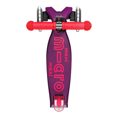 Trotinetă Micro Maxi Deluxe Neon LED Ultra Pink cumpăra în Chișinau
