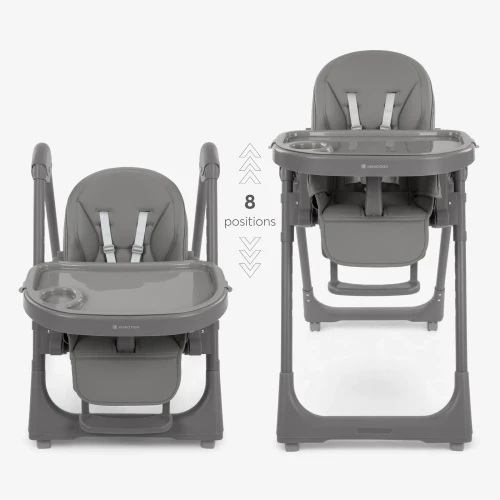 Scaun pentru hranire Kikkaboo Pastello 2 Grey cumpăra în Chișinau