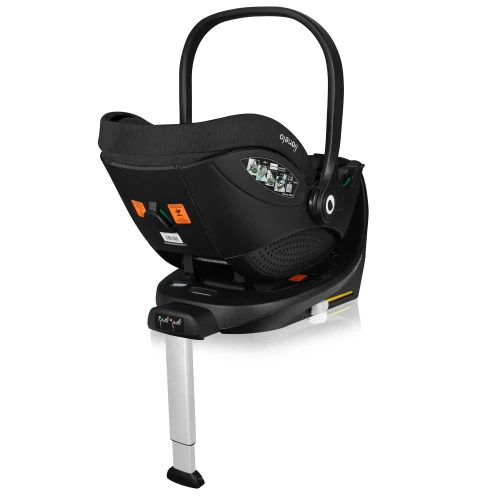 Комплект автолюлька 40-85 см и база Isofix (I-Size) Lionelo Moxie Black Carbon купить в Кишиневе