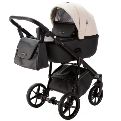 Cărucior 2/1 Adamex Nola Deluxe Beige Black cumpăra în Chișinau