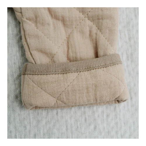 Salopetă matlasată cu fermoar pentru bebeluși Minikin Muslin, cappuccino, m.68 cumpăra în Chișinau