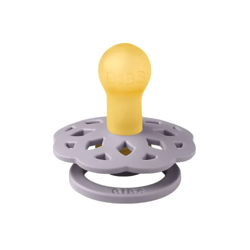 Круглые латексные соски Bibs Boheme Fossil Grey & Mauve (0-6 мес.), 2 шт. купить в Кишиневе