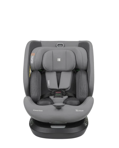 Scaun auto 40-150 cm (i-Size) Isofix Kikkaboo i-Hike Light Grey, rotativ 360 cumpăra în Chișinau