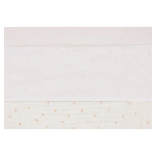 Простыня для детской кроватки Jollein Slub Ivory, 120x150 см купить в Кишиневе