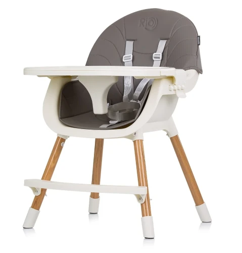 Стульчик для кормления 2 в 1 Chipolino Rio graphite купить в Кишиневе