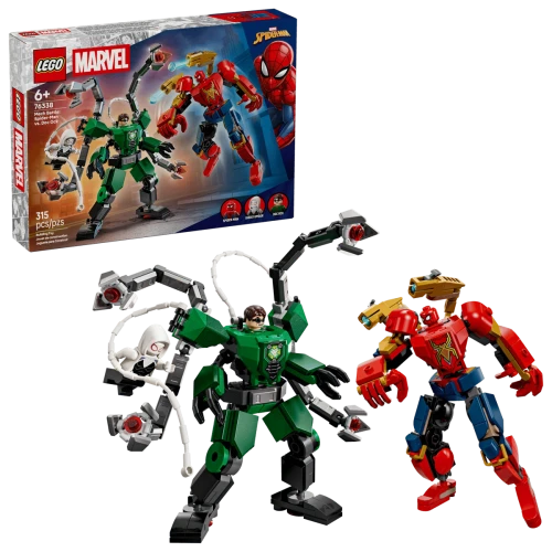 Set de construcție Lego 76338 Mech Battle: Spider-Man vs. Doc Ock, 295 elemente cumpăra în Chișinau