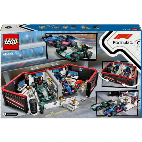 Конструкторы Lego City F1 Garage & Mercedes-AMG & Alpine Cars, 678 элементов купить в Кишиневе