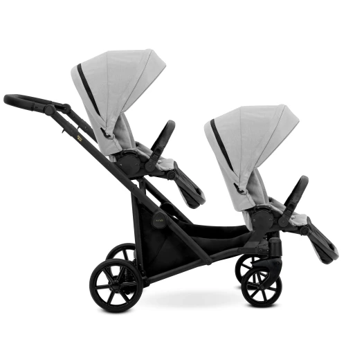 Коляска для двойни 2 в 1 Kunert Brav Duo Black Eco купить в Кишиневе