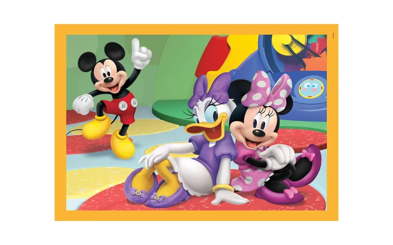 Puzzle Clementoni 4 in 1 Mickey Mouse ClubHouse, 72 elemente cumpăra în Chișinau