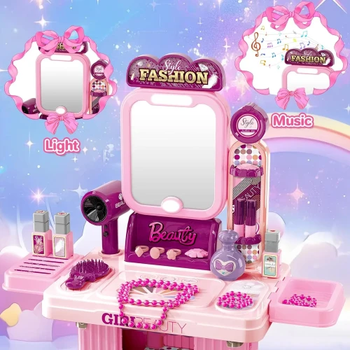Игровой набор стилиста Essa Toys 3 в 1 Fashion Makeup купить в Кишиневе
