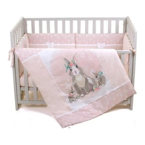 Комплект в кроватку Veres Summer Bunny (6 предметов), 120x60 см купить в Кишиневе