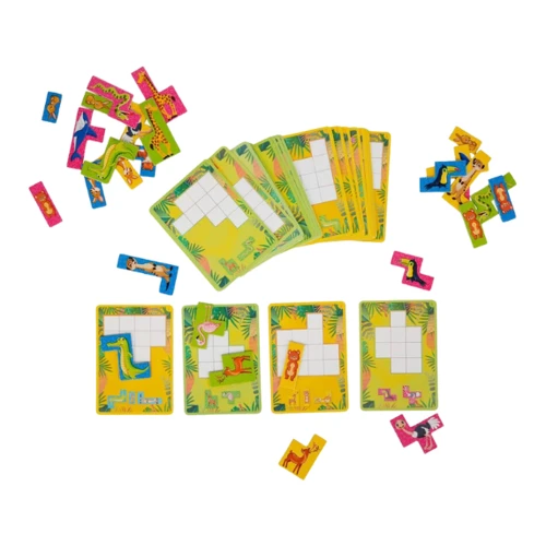 Игра-пазл Noriel В поисках животных, Smile Games, на румынском языке купить в Кишиневе