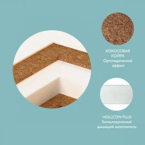 Матрас детский Plitex Junior Plus 1190х600х80мм купить в Кишиневе